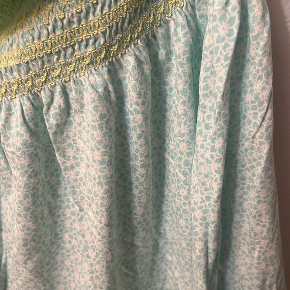 Victoria Secret strapless aqua green 2005 size L modal/cotton Y2K - Picture 6 of 8